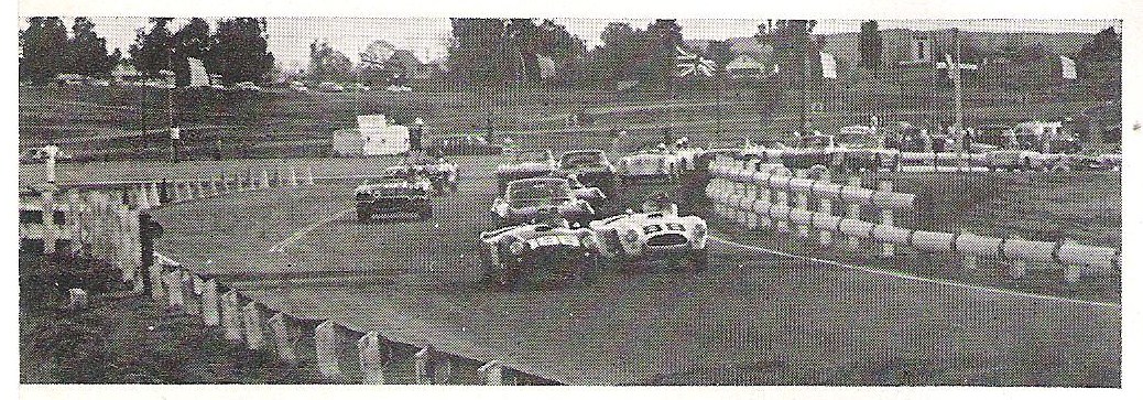 Dave MacDonald races the Carroll Shelby Cobra 260ci to its first ever win at Riverside International Raceway